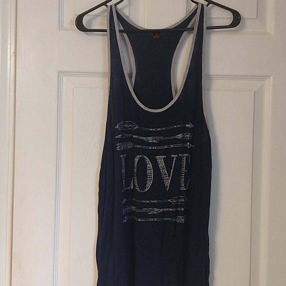 Navy tank top